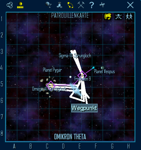 map of omicron theta